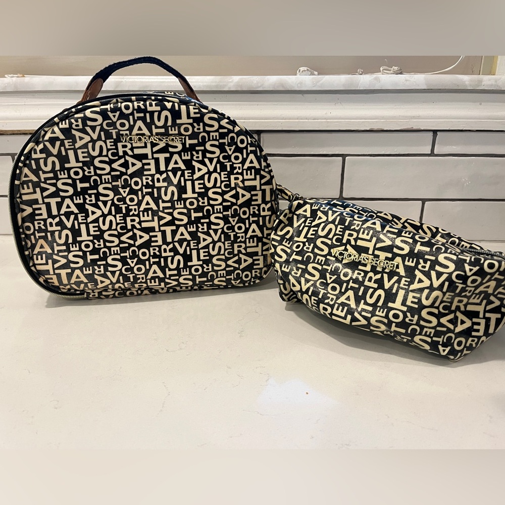 Victorias Secret Train Case and Makeup Bag